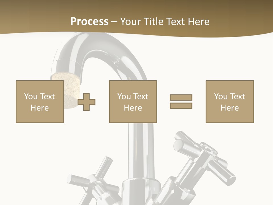 Save Clean Vector PowerPoint Template
