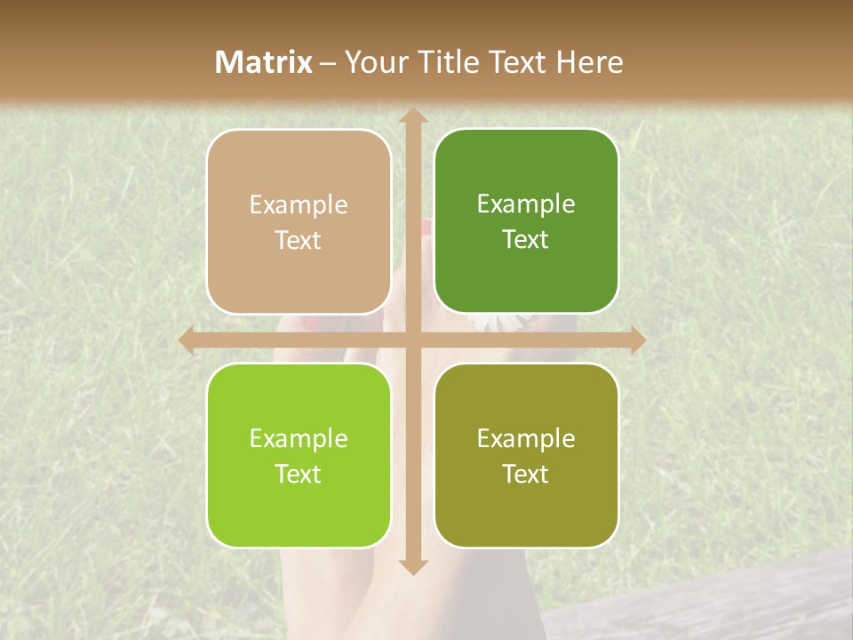 A Woman's Feet With Red Nail Polish And A Flower On Her Toe PowerPoint Template