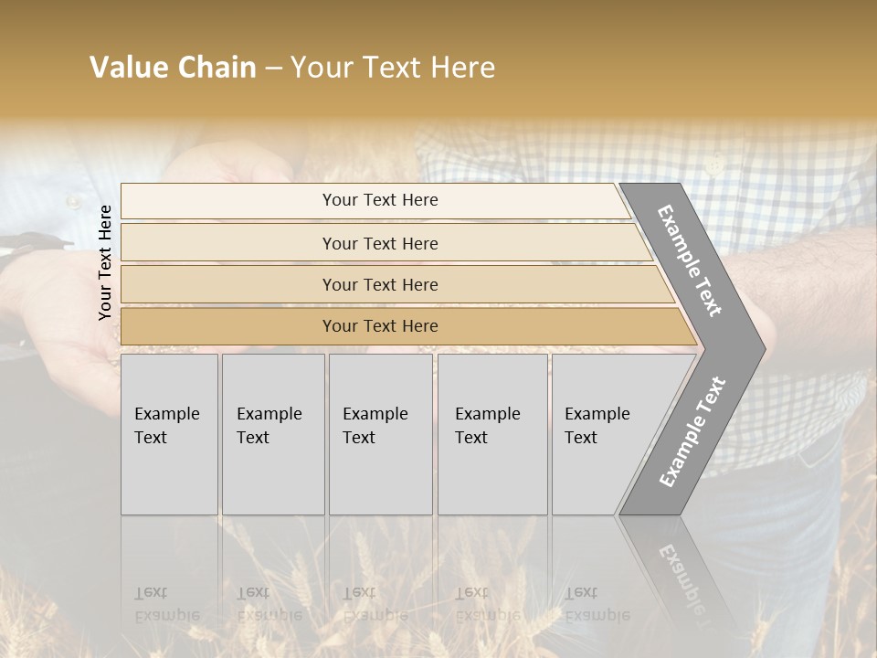 Whole Green Photography PowerPoint Template