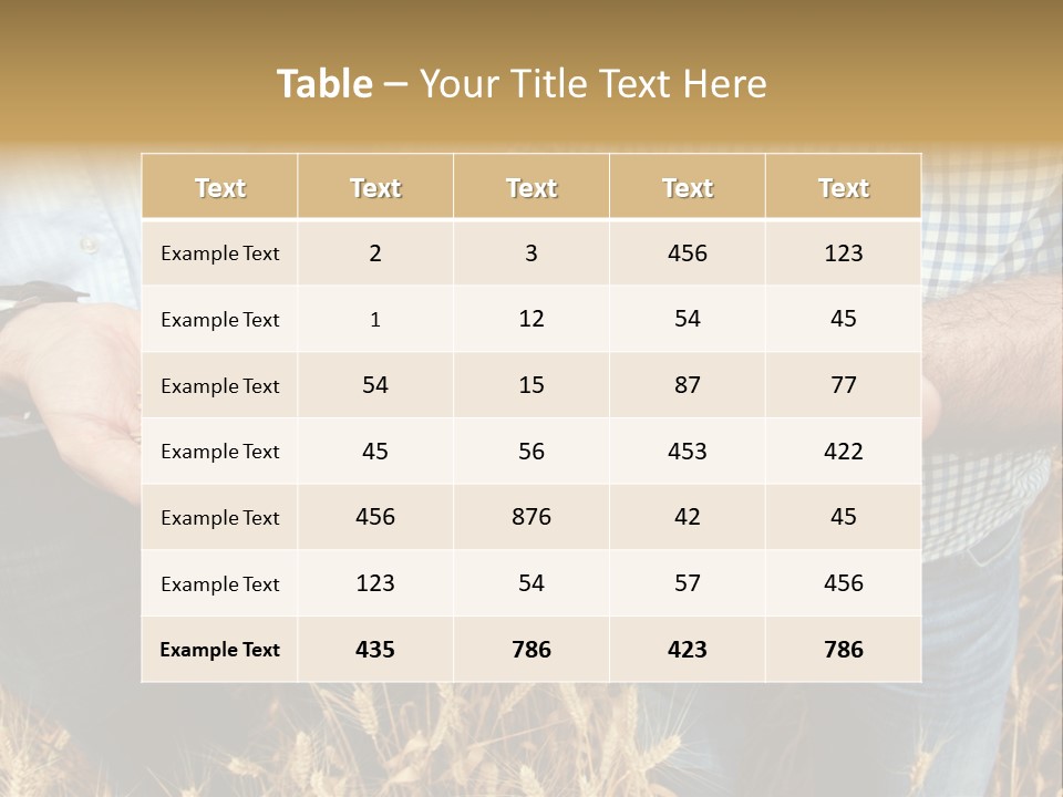 Whole Green Photography PowerPoint Template