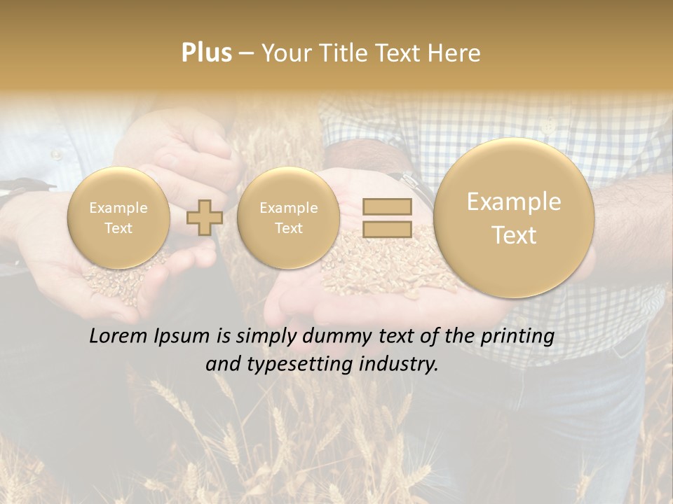 Whole Green Photography PowerPoint Template