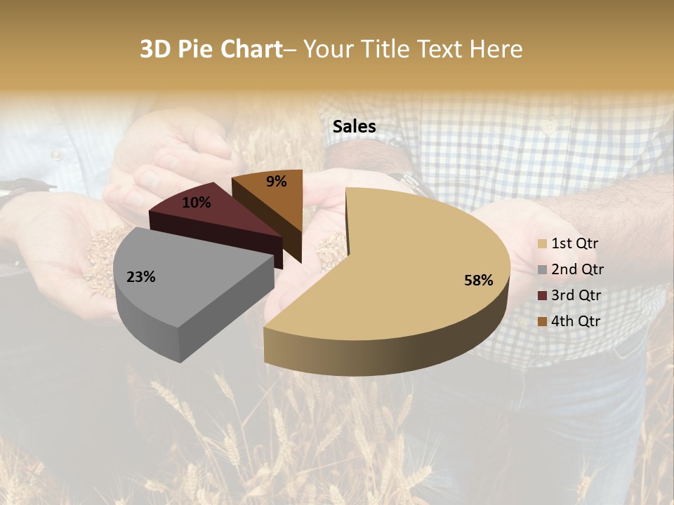 Whole Green Photography PowerPoint Template