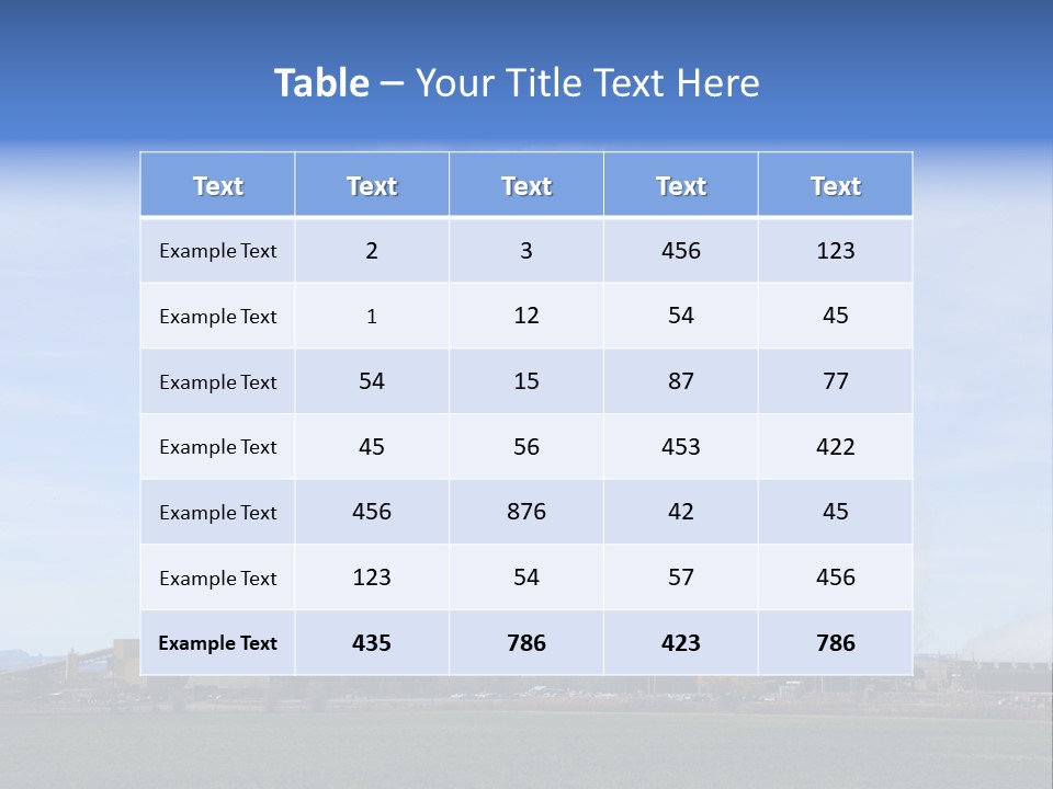 Travel Iconic Pyramid PowerPoint Template