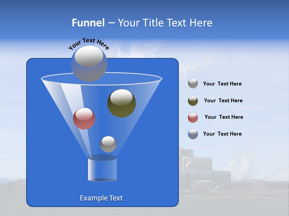 Travel Iconic Pyramid PowerPoint Template