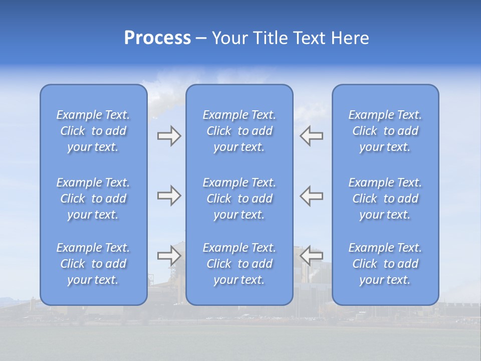 Travel Iconic Pyramid PowerPoint Template