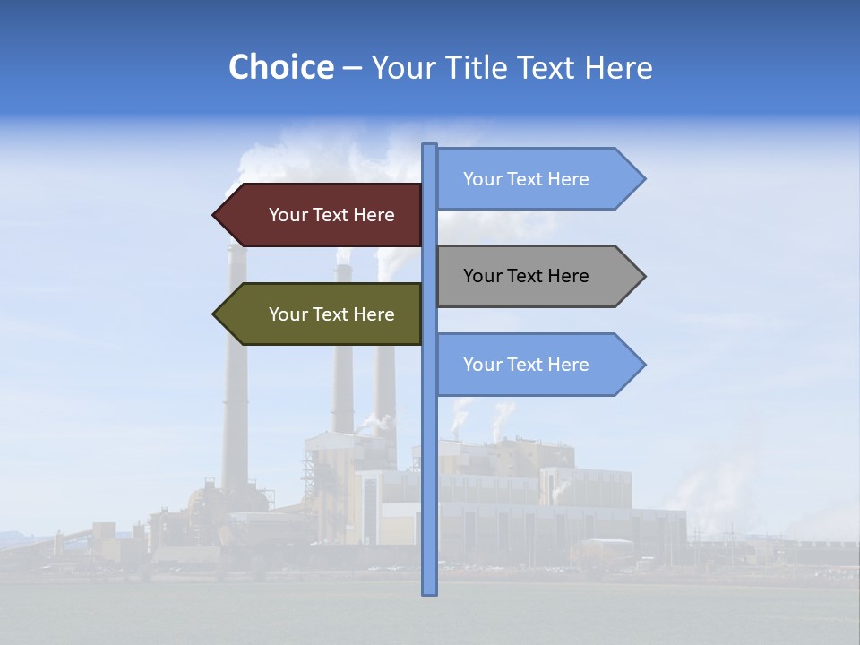 Travel Iconic Pyramid PowerPoint Template