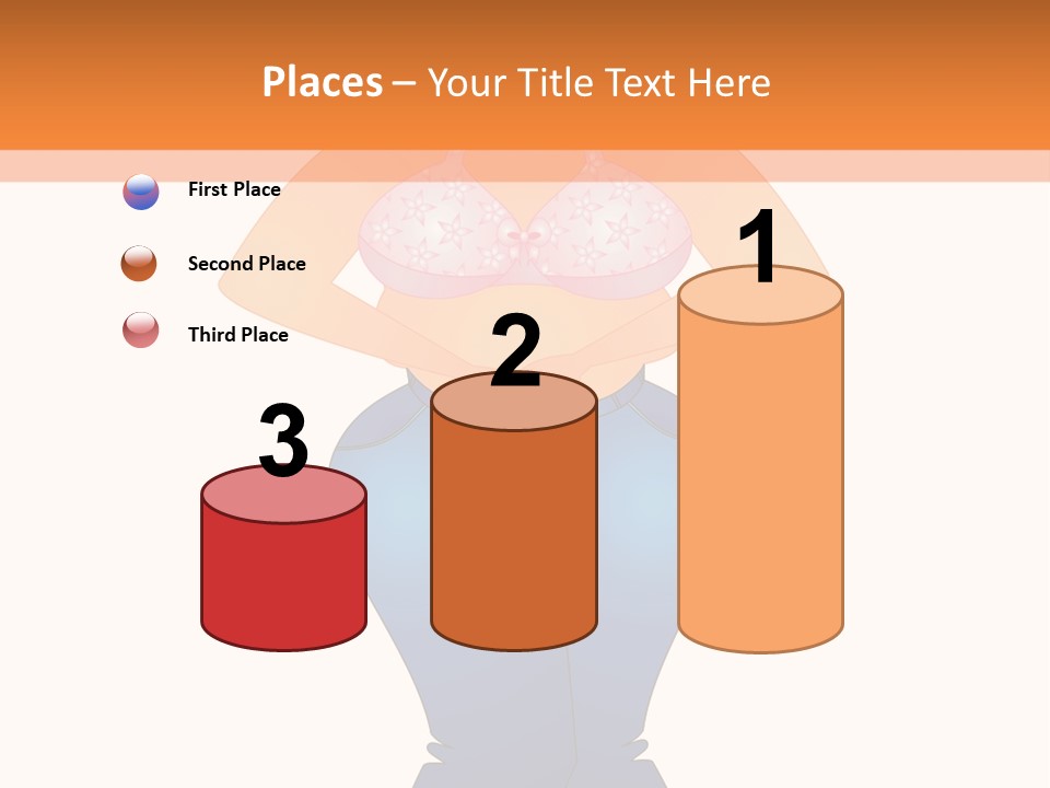 Trousers Overweight Stout PowerPoint Template