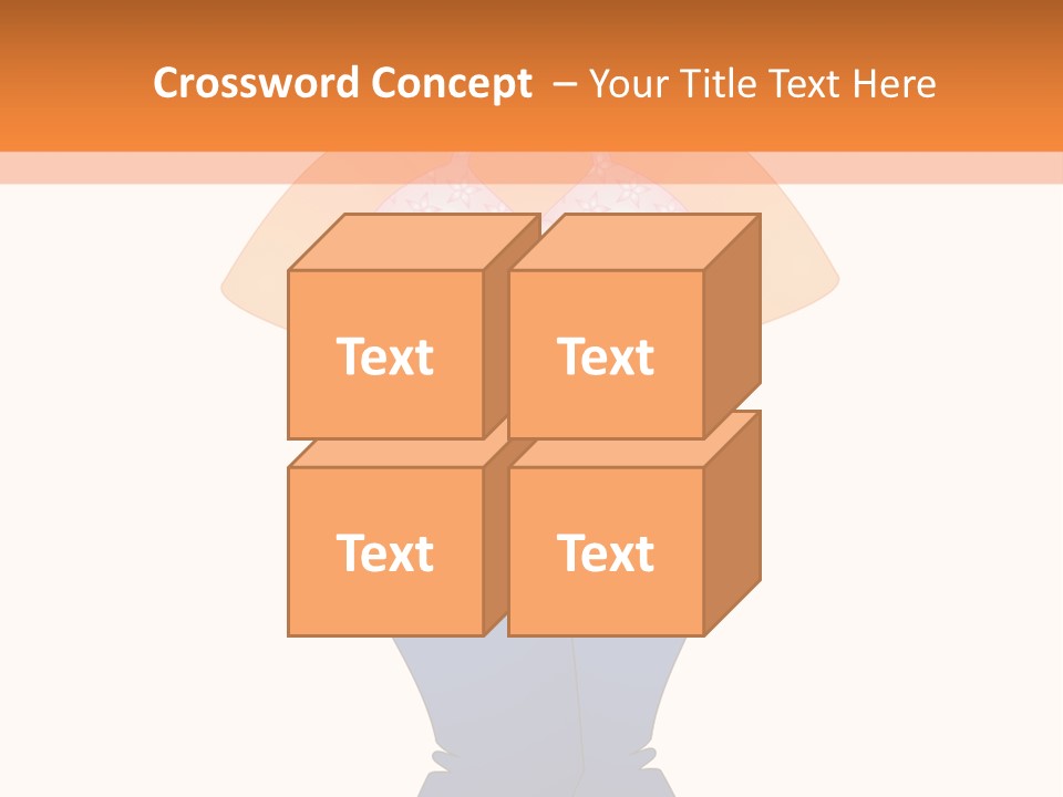 Trousers Overweight Stout PowerPoint Template