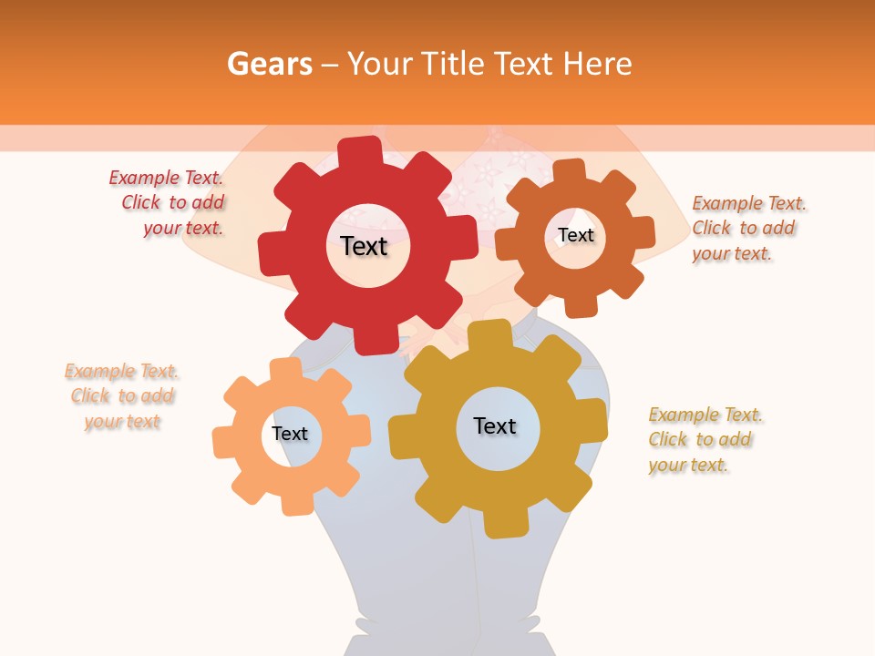 Trousers Overweight Stout PowerPoint Template