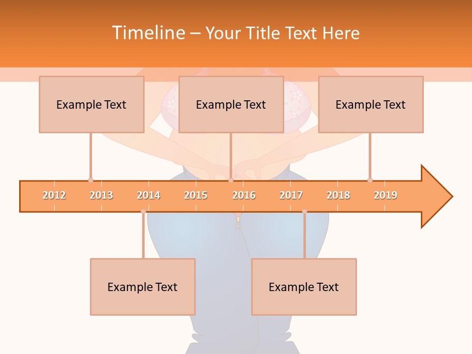 Trousers Overweight Stout PowerPoint Template