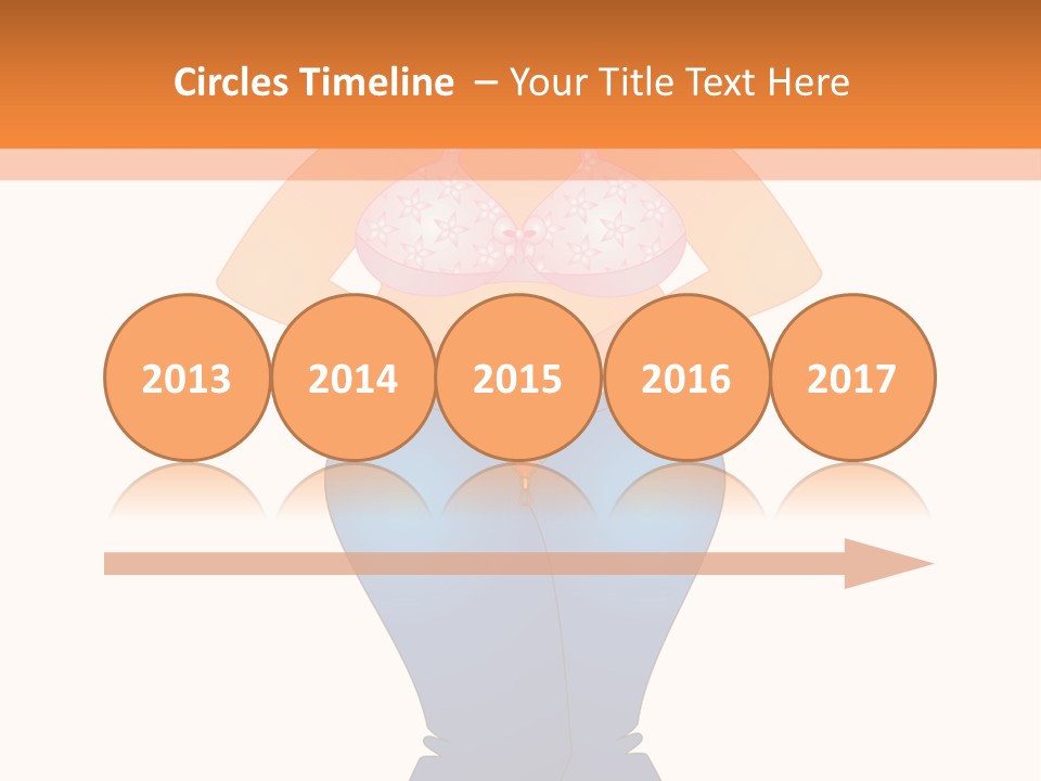 Trousers Overweight Stout PowerPoint Template