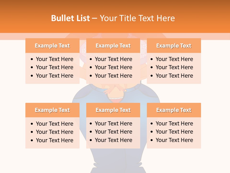 Trousers Overweight Stout PowerPoint Template