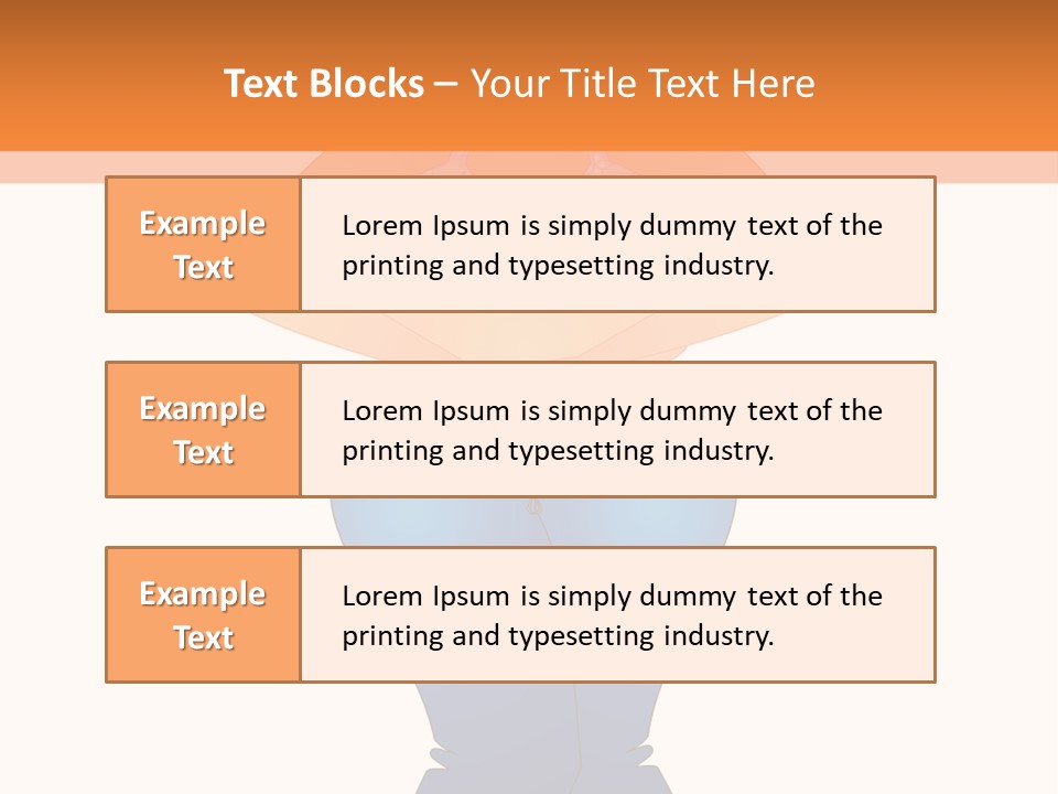 Trousers Overweight Stout PowerPoint Template