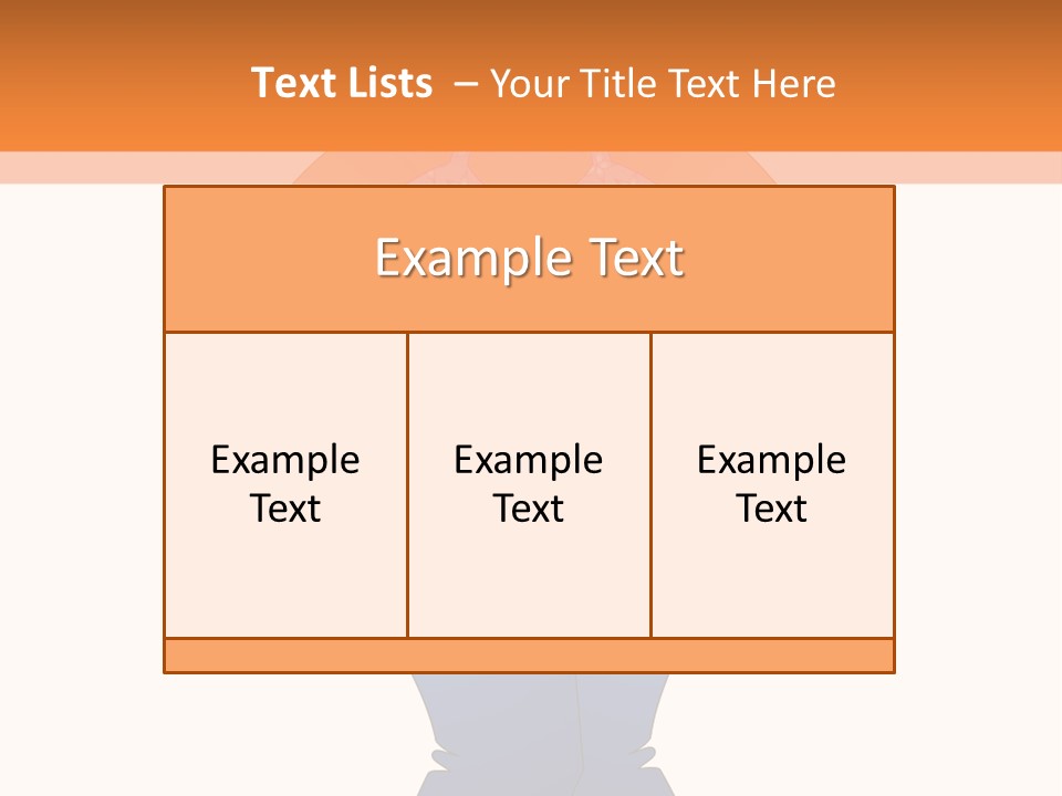 Trousers Overweight Stout PowerPoint Template