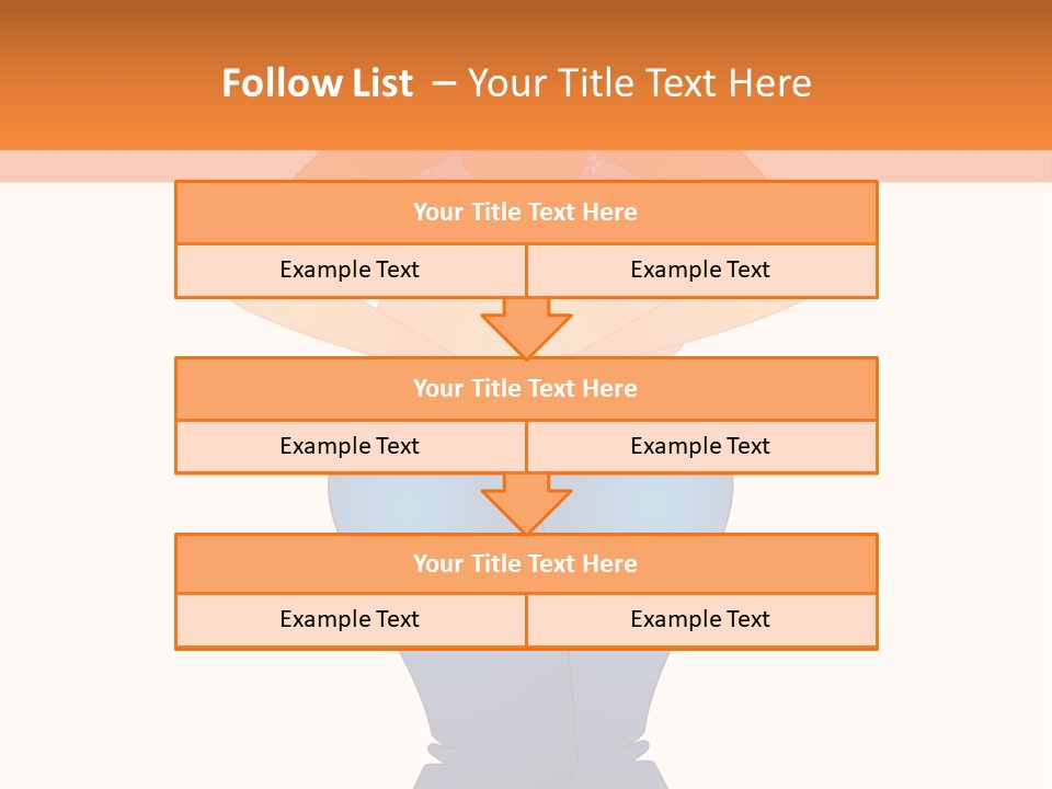 Trousers Overweight Stout PowerPoint Template