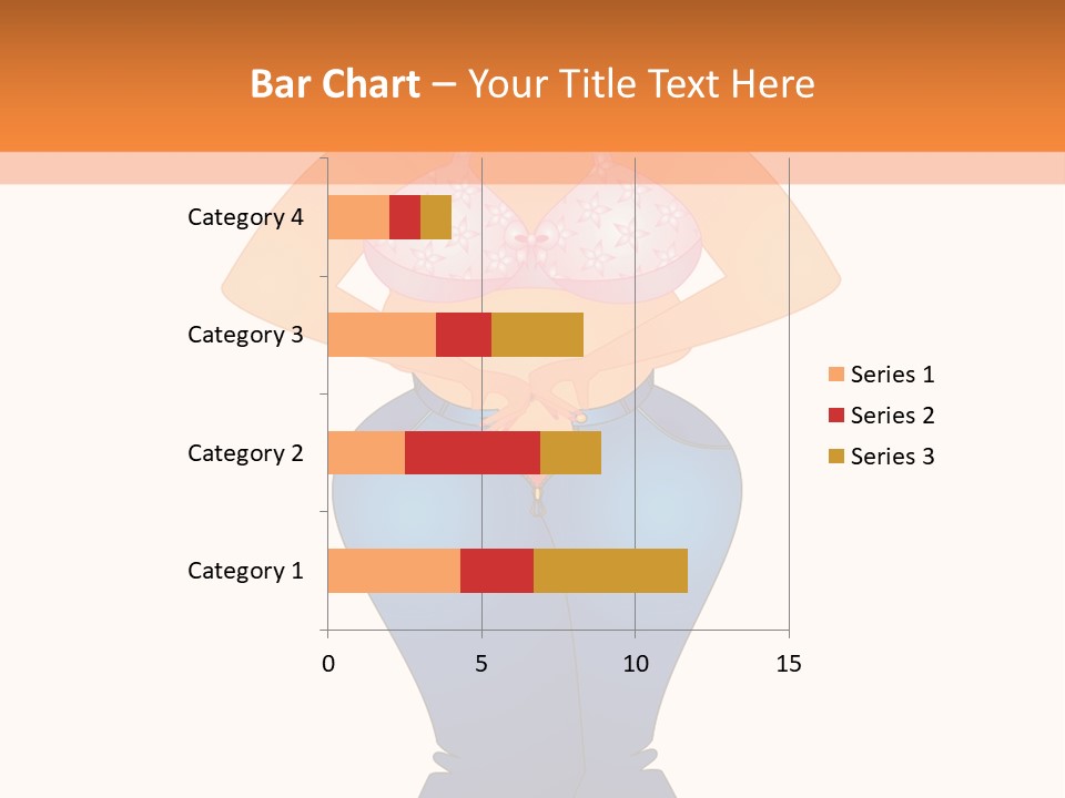 Trousers Overweight Stout PowerPoint Template