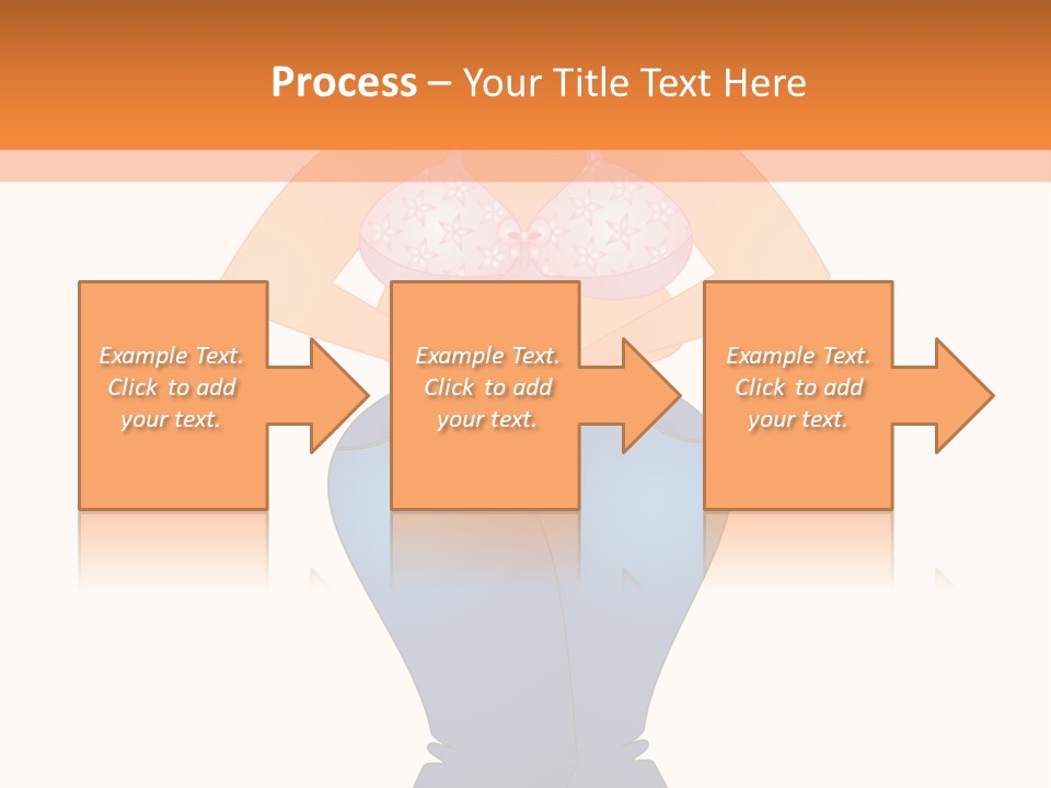 Trousers Overweight Stout PowerPoint Template