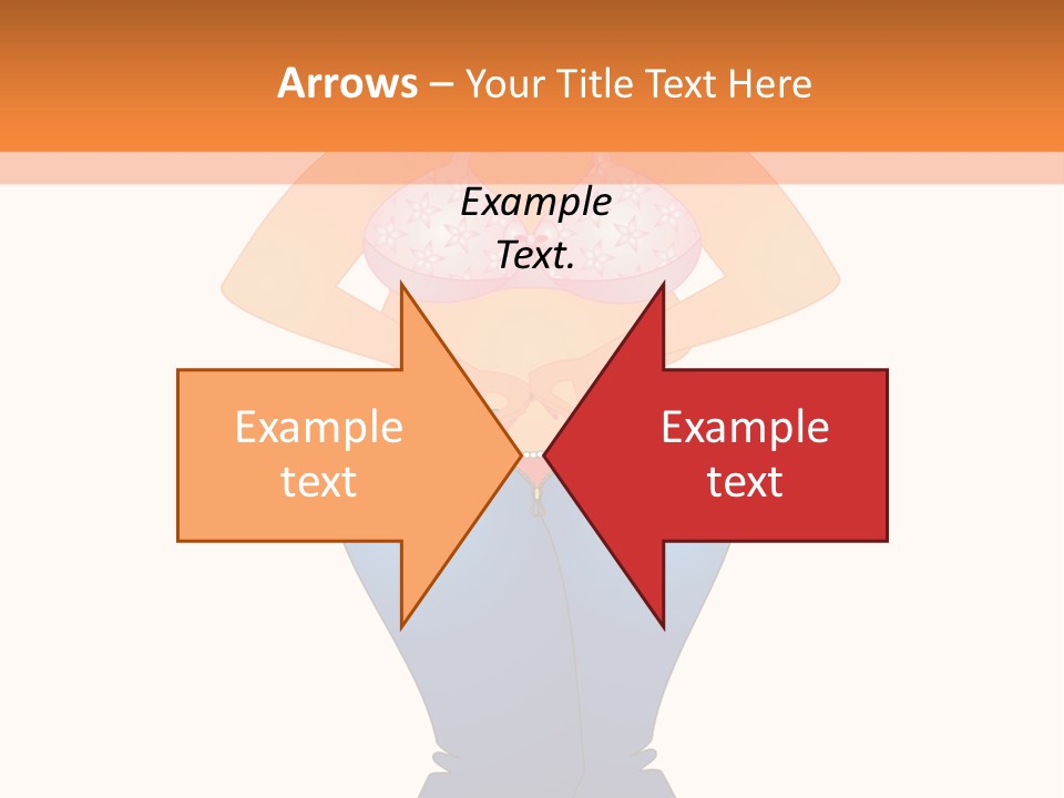 Trousers Overweight Stout PowerPoint Template