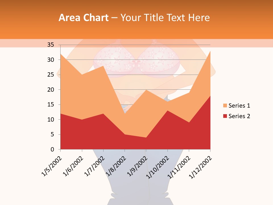 Trousers Overweight Stout PowerPoint Template