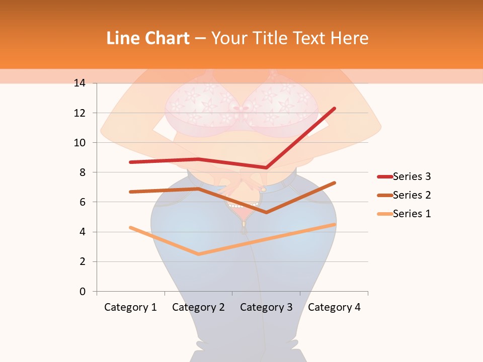 Trousers Overweight Stout PowerPoint Template