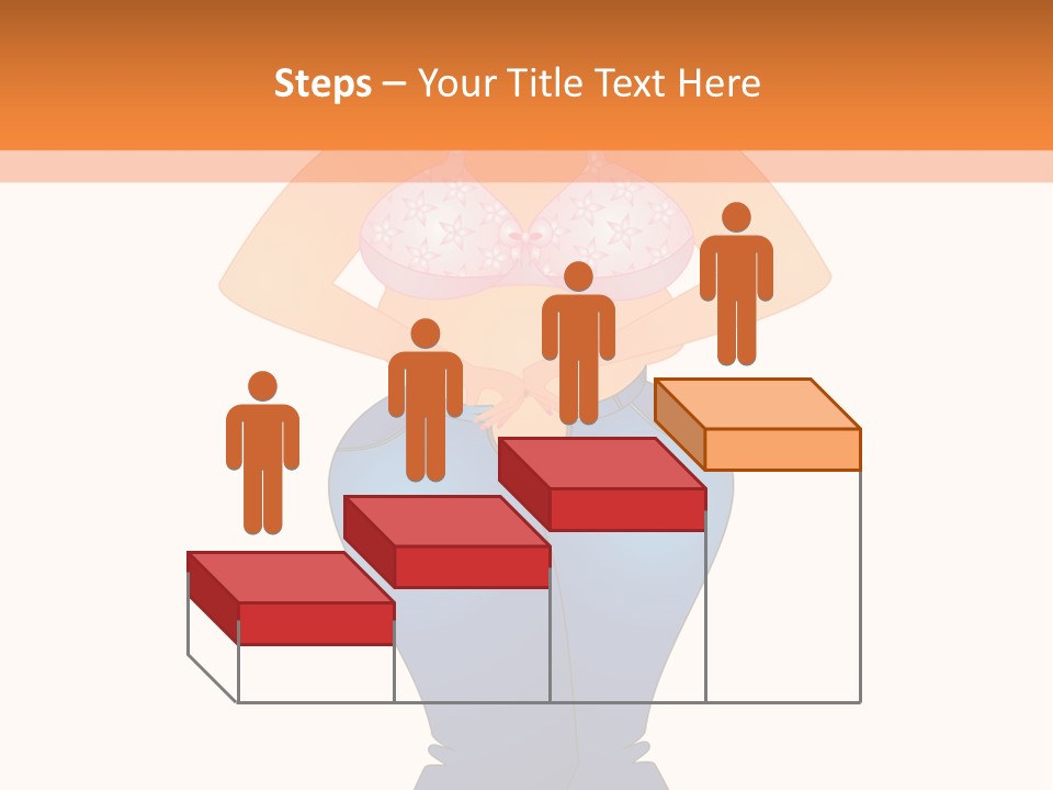 Trousers Overweight Stout PowerPoint Template