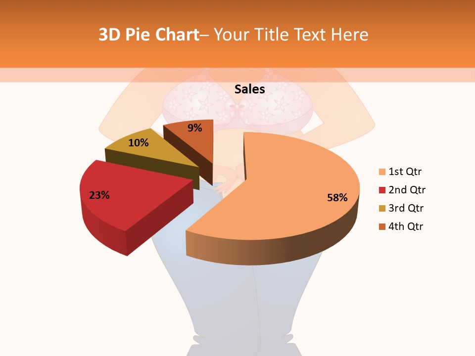 Trousers Overweight Stout PowerPoint Template