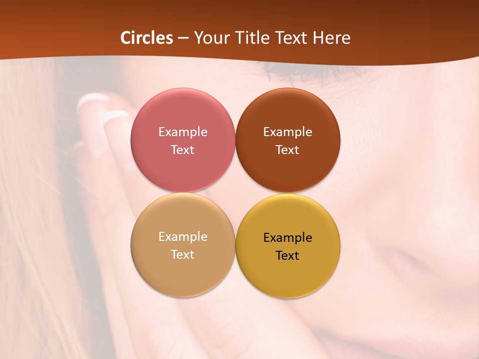 Tooth Background Closeup PowerPoint Template