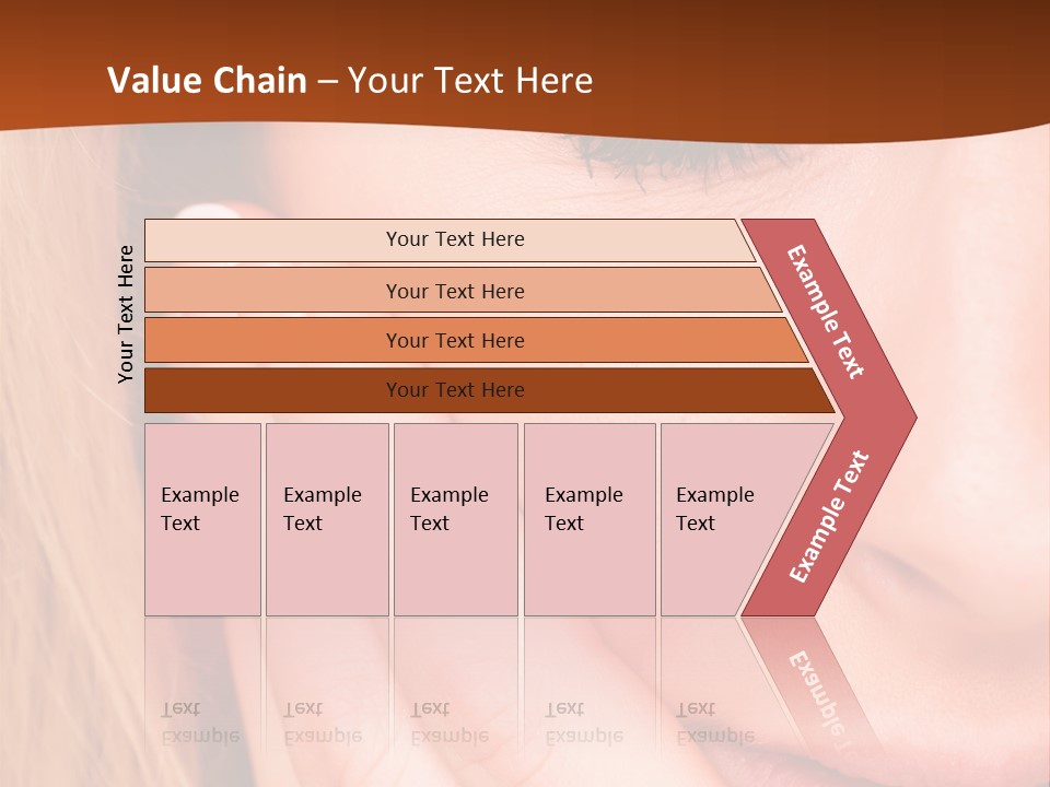 Tooth Background Closeup PowerPoint Template