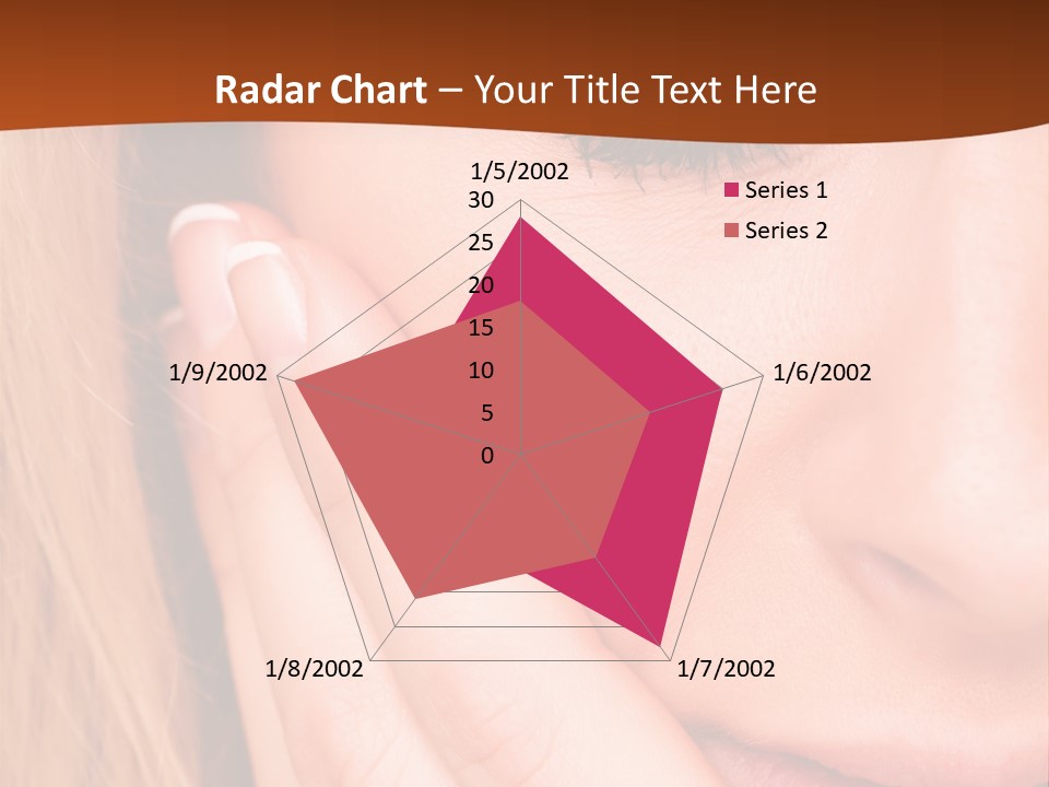 Tooth Background Closeup PowerPoint Template