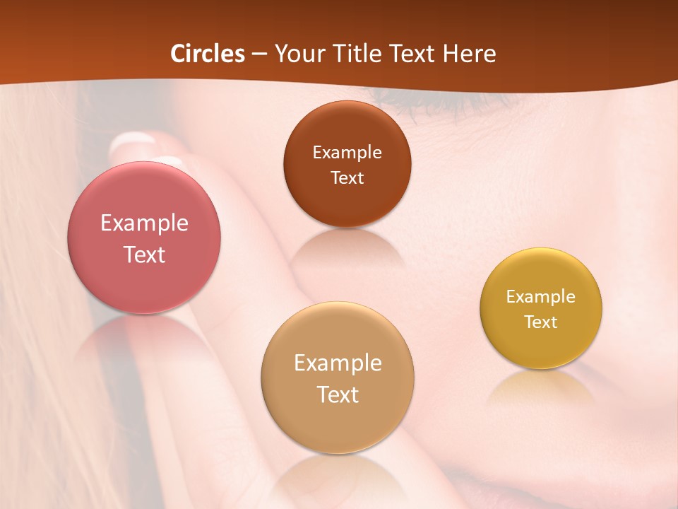 Tooth Background Closeup PowerPoint Template