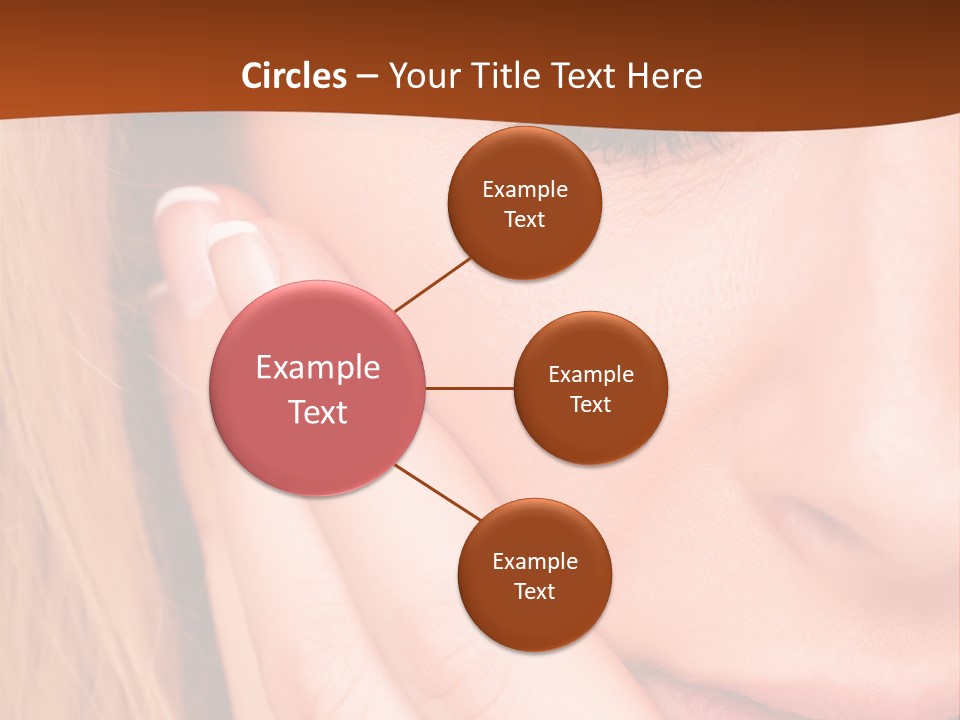 Tooth Background Closeup PowerPoint Template