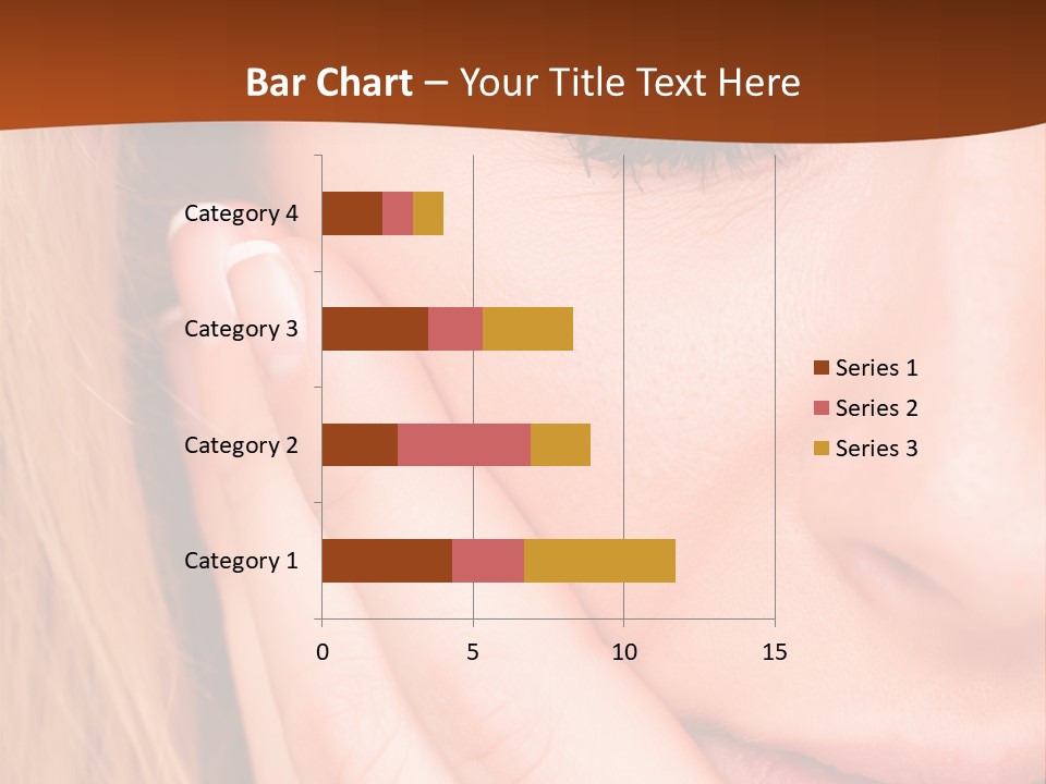 Tooth Background Closeup PowerPoint Template