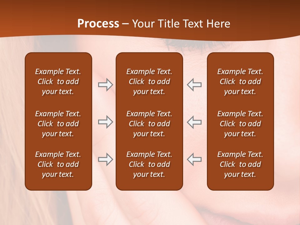 Tooth Background Closeup PowerPoint Template