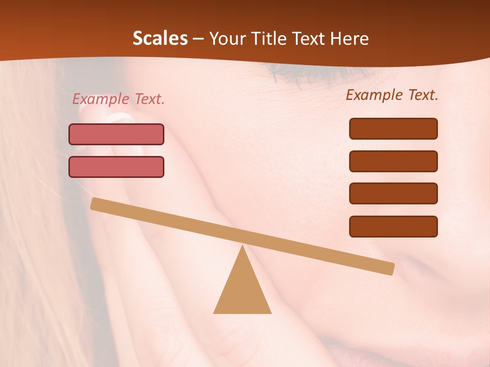 Tooth Background Closeup PowerPoint Template