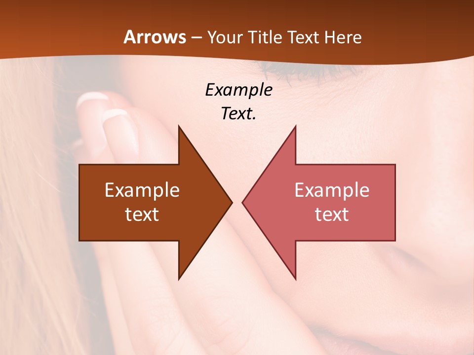 Tooth Background Closeup PowerPoint Template