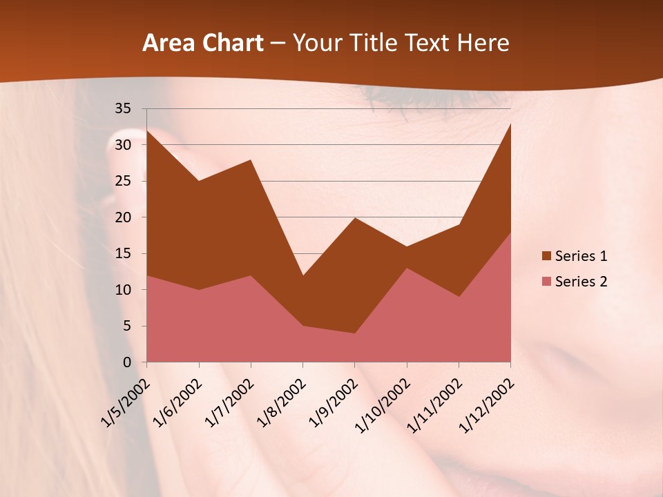 Tooth Background Closeup PowerPoint Template
