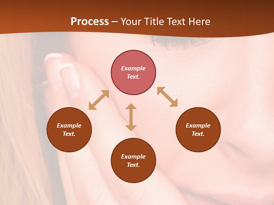 Tooth Background Closeup PowerPoint Template