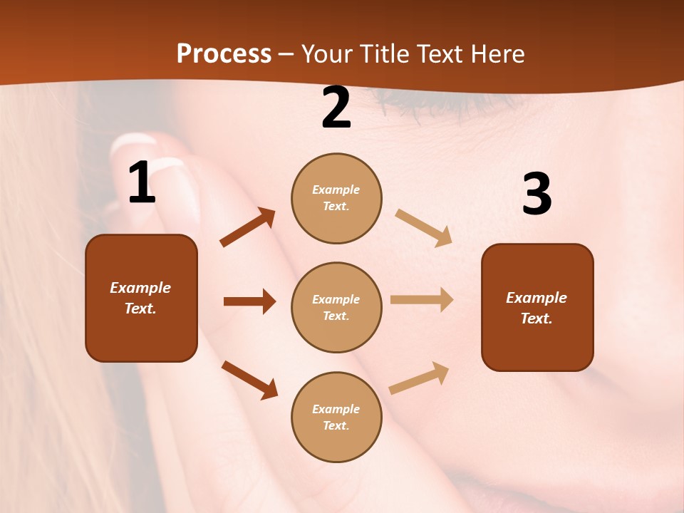 Tooth Background Closeup PowerPoint Template