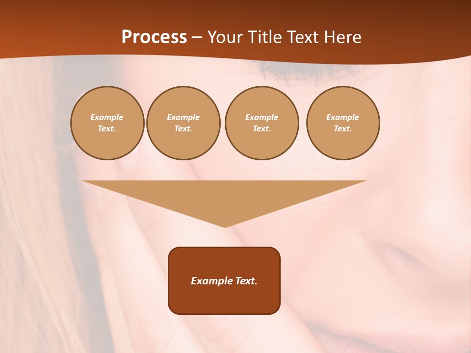 Tooth Background Closeup PowerPoint Template