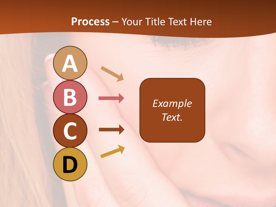 Tooth Background Closeup PowerPoint Template