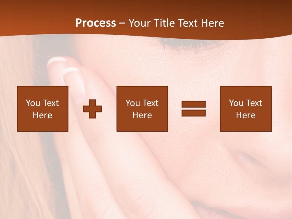 Tooth Background Closeup PowerPoint Template