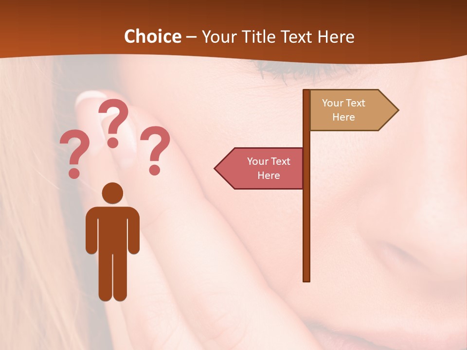 Tooth Background Closeup PowerPoint Template