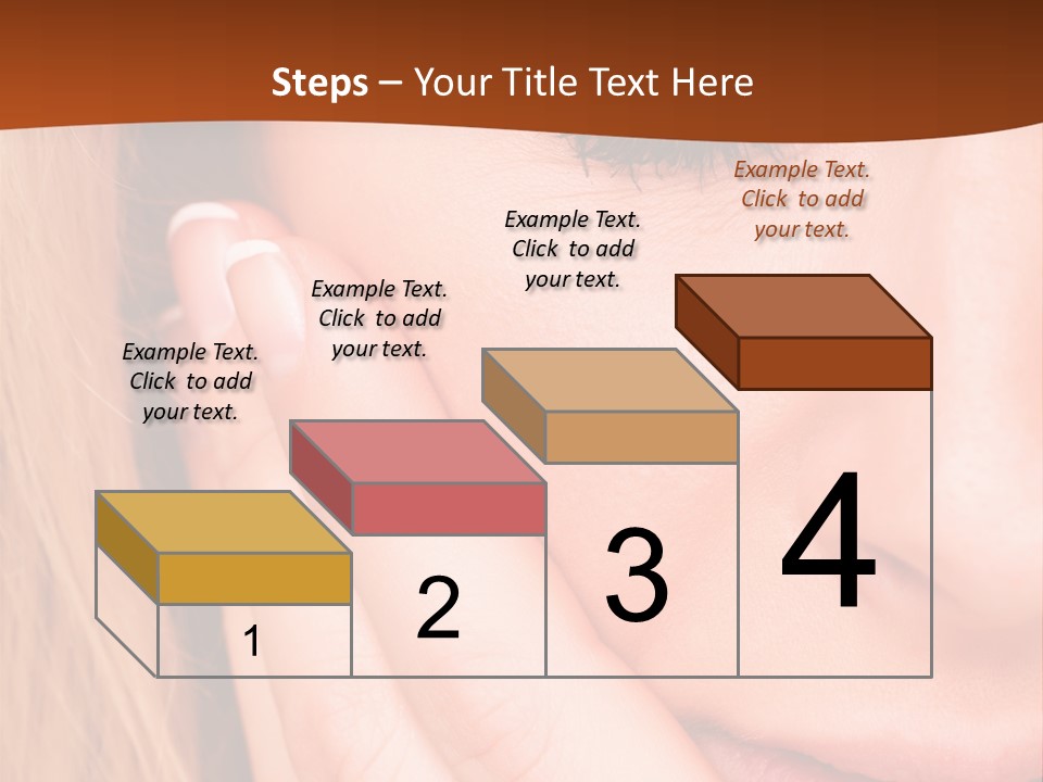 Tooth Background Closeup PowerPoint Template