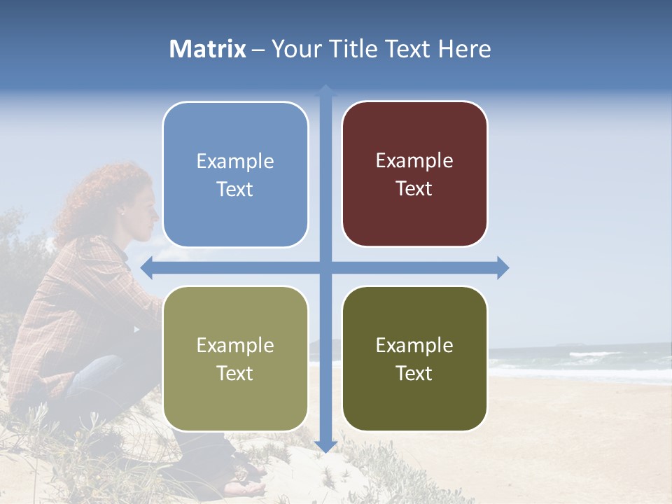 Real Sad Mental PowerPoint Template