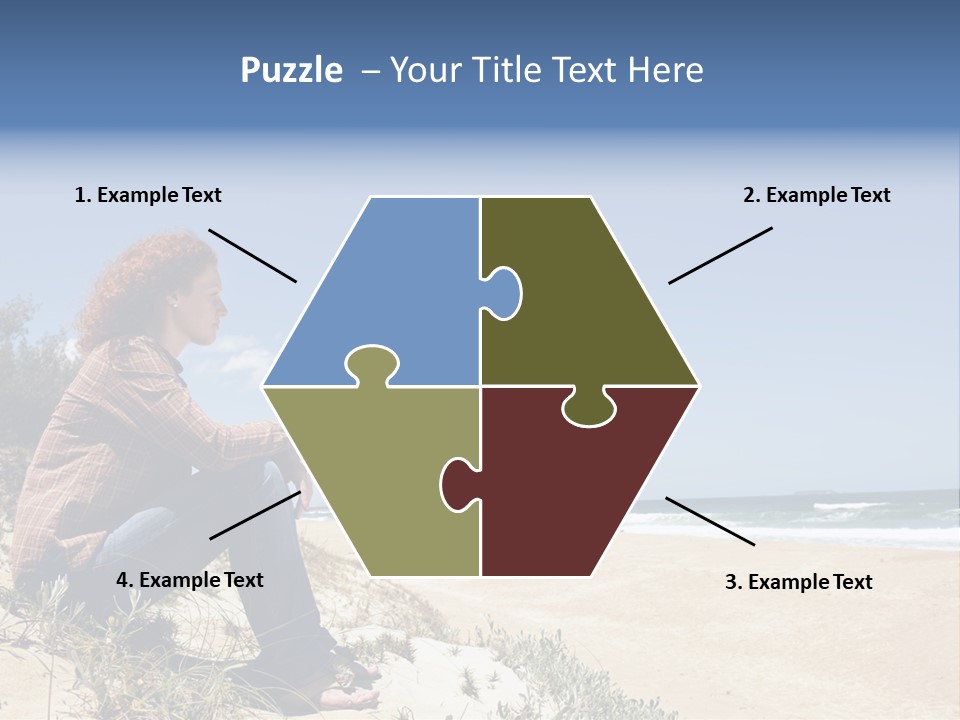 Real Sad Mental PowerPoint Template