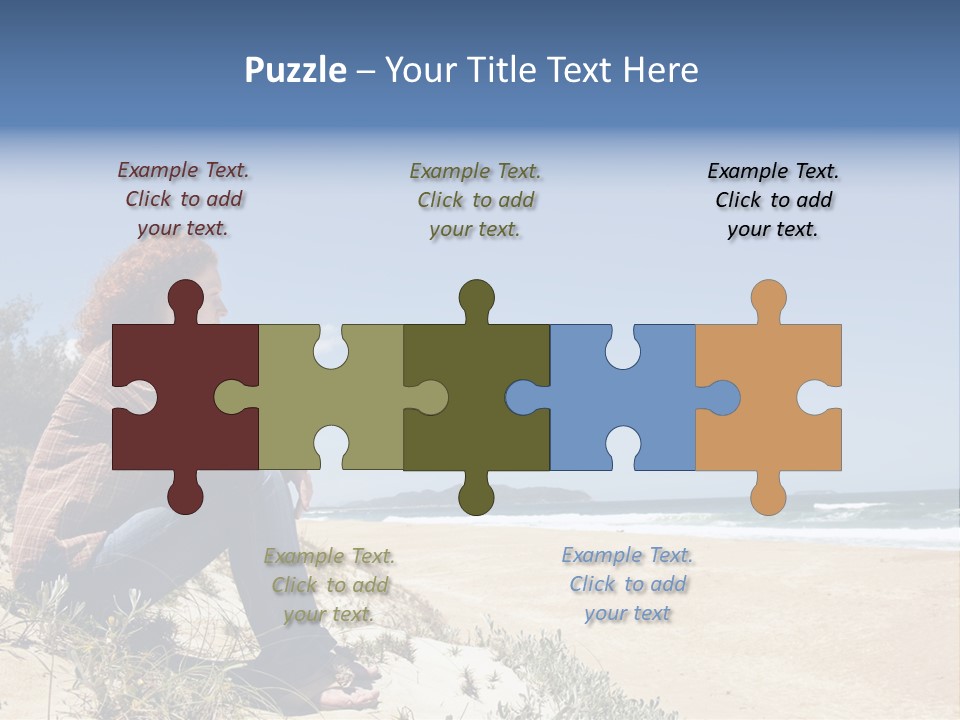 Real Sad Mental PowerPoint Template