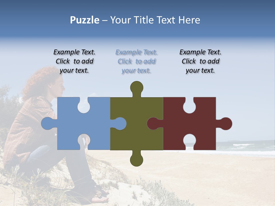 Real Sad Mental PowerPoint Template