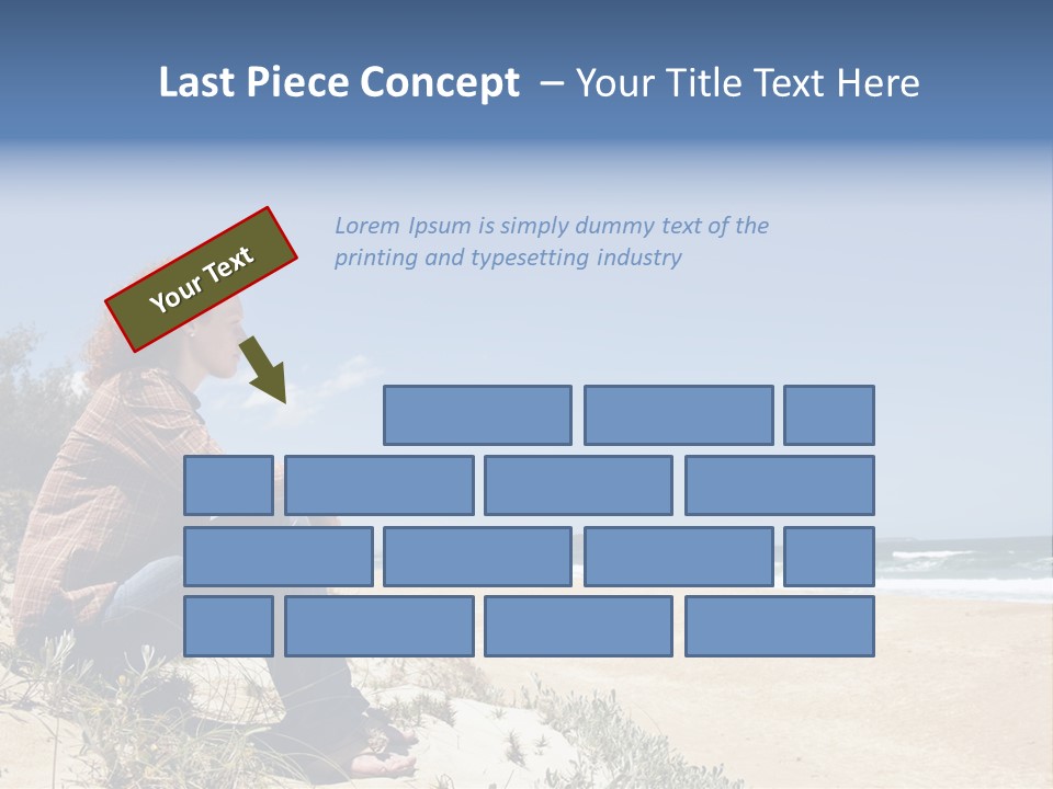 Real Sad Mental PowerPoint Template