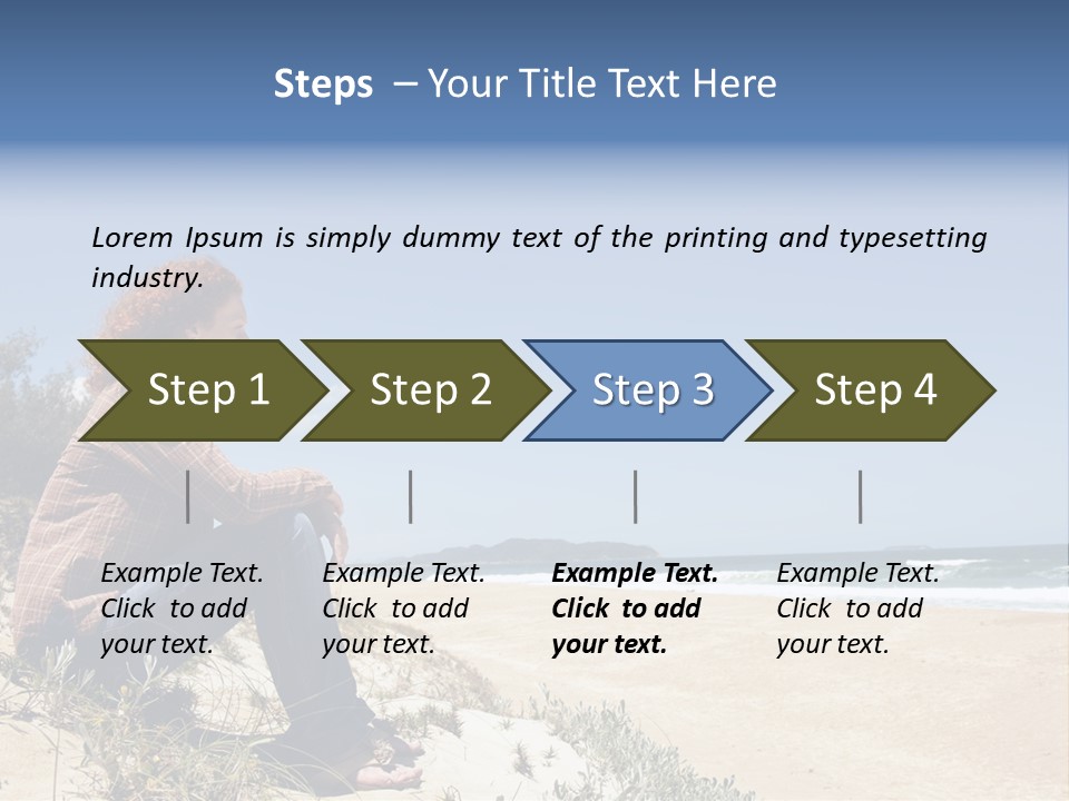 Real Sad Mental PowerPoint Template