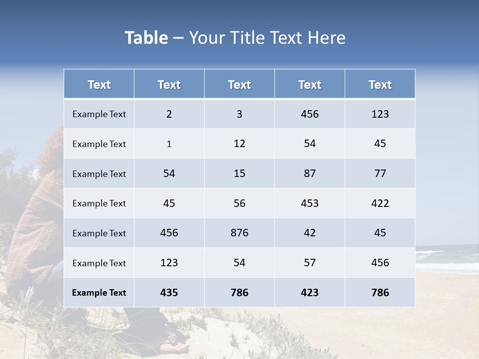 Real Sad Mental PowerPoint Template